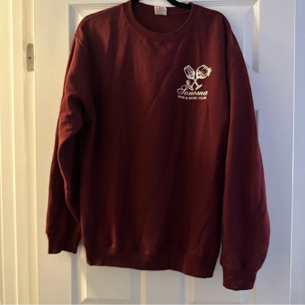 Burgundy Sweatshirt